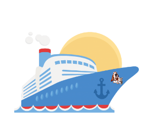 a cruise ship